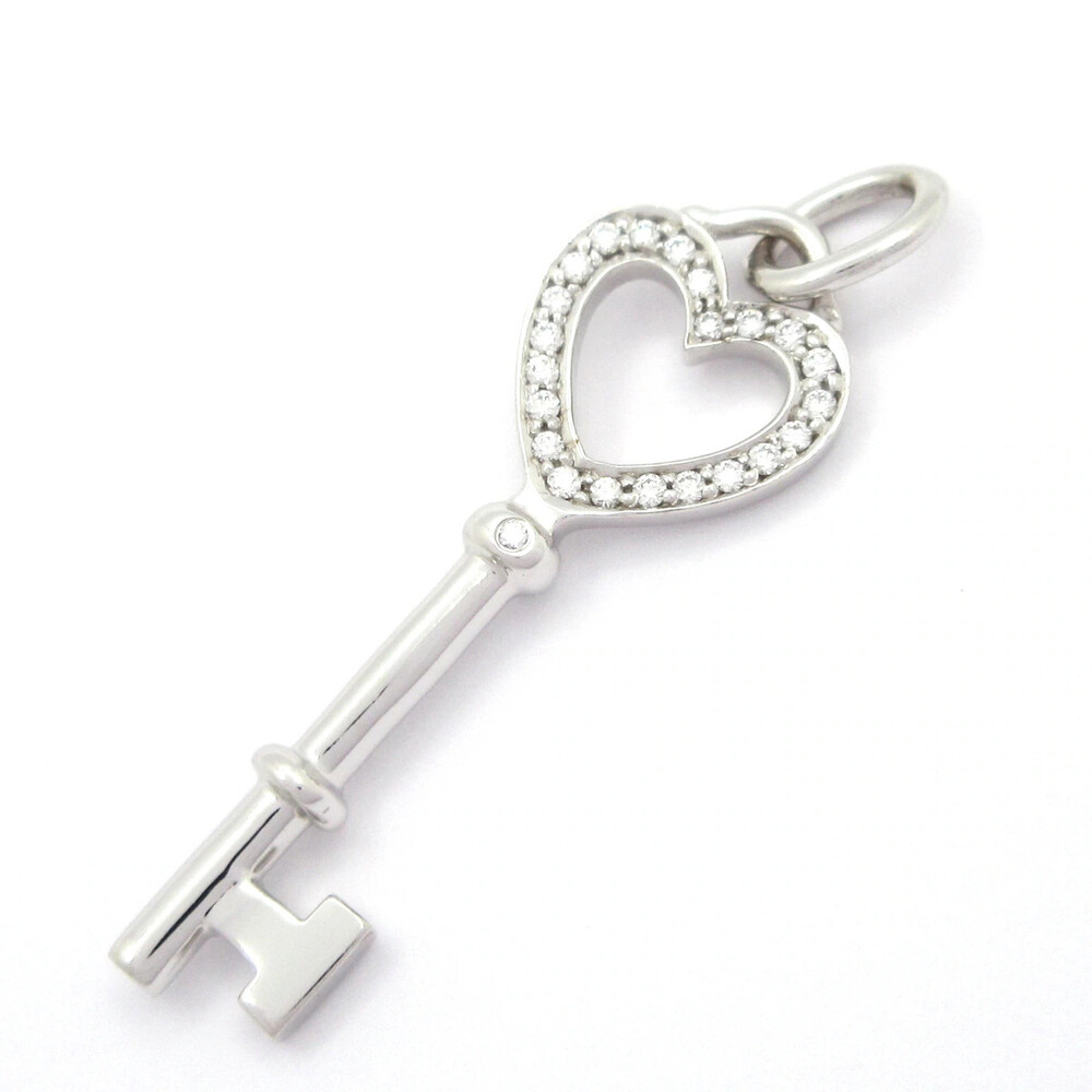 Tiffany&Co. Heart Key 18K White Gold #326126T13B